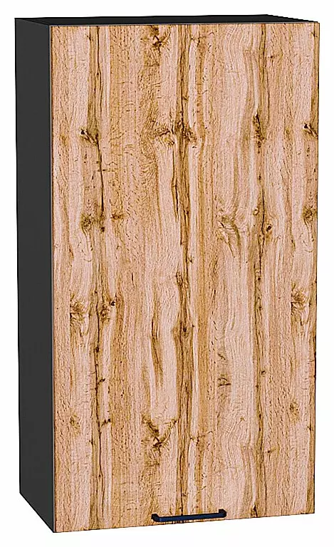 Шкаф верхний с 1-ой дверцей Флэт Wotan Oak 2S/Graphite 920*500*318