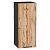 Шкаф верхний с 1-ой дверцей Флэт Wotan Oak 2S/Graphite 716*300*318