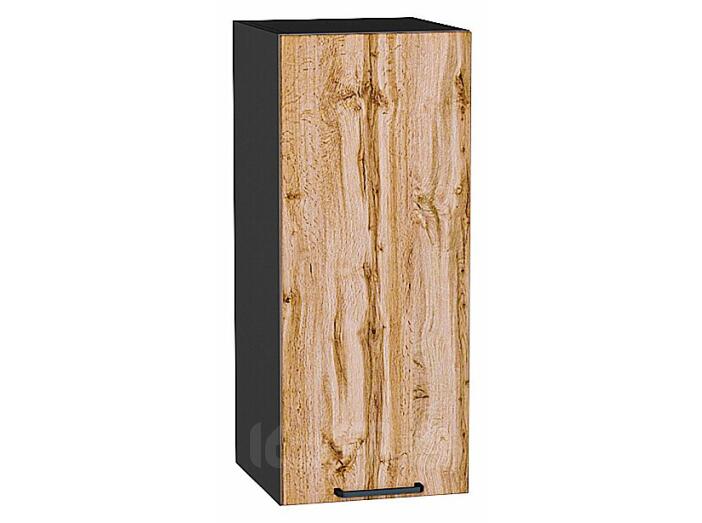 Шкаф верхний с 1-ой дверцей Флэт Wotan Oak 2S/Graphite 716*300*318