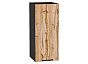 Шкаф верхний с 1-ой дверцей Флэт Wotan Oak 2S/Graphite 716*300*318