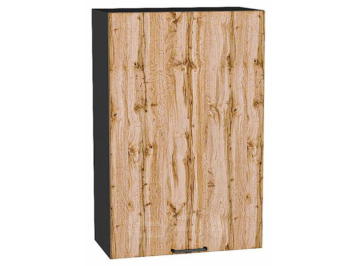 Шкаф верхний с 1-ой дверцей Флэт Wotan Oak 2S/Graphite 920*600*318