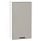 Шкаф верхний с 1-ой дверцей Фрейм Clay Silk/Белый 920*500*324