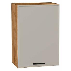 Шкаф верхний с 1-ой дверцей Фрейм Clay Silk/Дуб Вотан 716*500*324