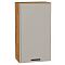 Шкаф верхний с 1-ой дверцей Фрейм Clay Silk/Дуб Вотан 920*500*324