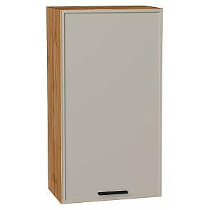 Шкаф верхний с 1-ой дверцей Фрейм Clay Silk/Дуб Вотан 920*500*324