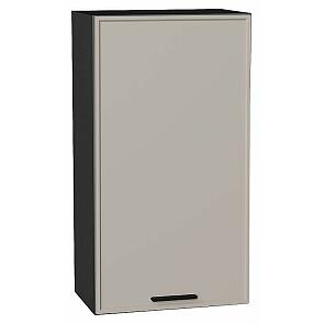 Шкаф верхний с 1-ой дверцей Фрейм Clay Silk/Graphite 920*500*324