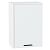 Шкаф верхний с 1-ой дверцей Фрейм White Silk/Белый 716*500*324