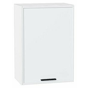 Шкаф верхний с 1-ой дверцей Фрейм White Silk/Белый 716*500*324