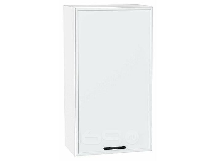 Шкаф верхний с 1-ой дверцей Фрейм White Silk/Белый 920*500*324