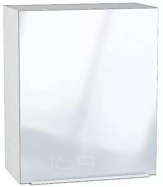 Шкаф верхний с 1-ой дверцей Фьюжн Angel Белый 716*600*320