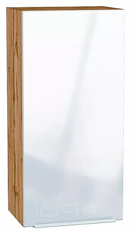 Шкаф верхний с 1-ой дверцей Фьюжн Angel Дуб Вотан 920*450*320