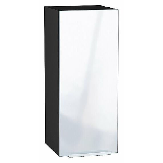 Шкаф верхний с 1-ой дверцей Фьюжн Angel Graphite 716*300*320