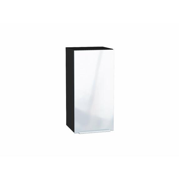 Шкаф верхний с 1-ой дверцей Фьюжн Angel Graphite 716*350*320