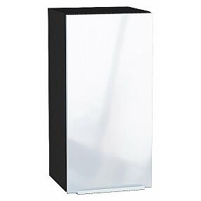 Шкаф верхний с 1-ой дверцей Фьюжн Angel Graphite 716*350*320