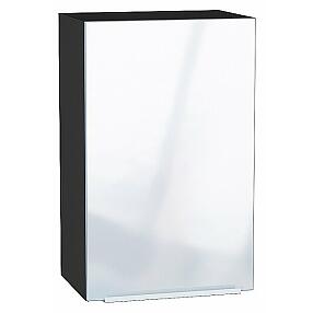 Шкаф верхний с 1-ой дверцей Фьюжн Angel Graphite 716*450*320