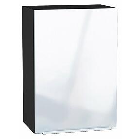 Шкаф верхний с 1-ой дверцей Фьюжн Angel Graphite 716*500*320
