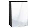 Шкаф верхний с 1-ой дверцей Фьюжн Angel Graphite 716*500*320