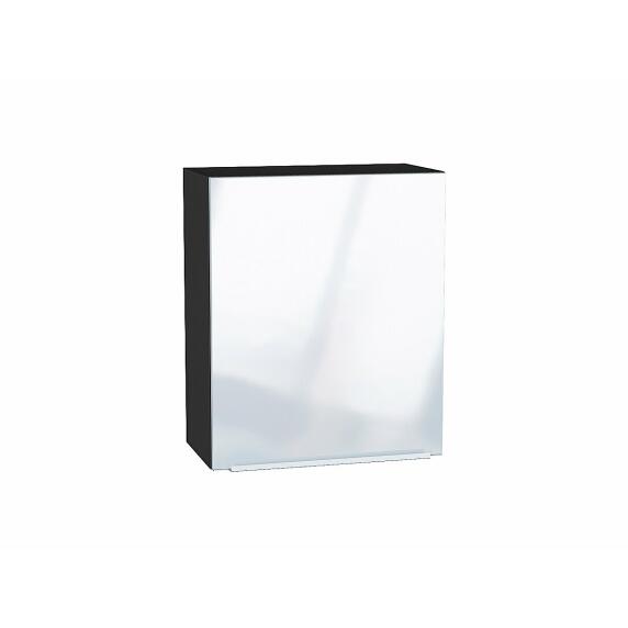 Шкаф верхний с 1-ой дверцей Фьюжн Angel Graphite 716*600*320