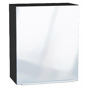 Шкаф верхний с 1-ой дверцей Фьюжн Angel Graphite 716*600*320