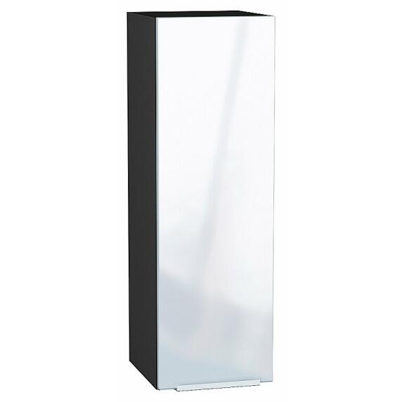 Шкаф верхний с 1-ой дверцей Фьюжн Angel Graphite 920*300*320