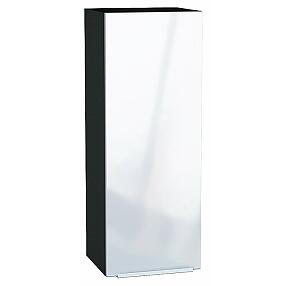 Шкаф верхний с 1-ой дверцей Фьюжн Angel Graphite 920*350*320