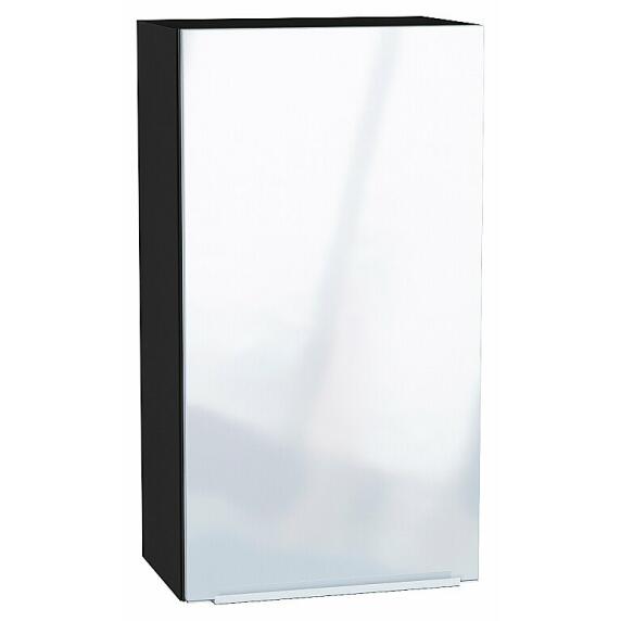 Шкаф верхний с 1-ой дверцей Фьюжн Angel Graphite 920*500*320