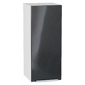 Шкаф верхний с 1-ой дверцей Фьюжн Anthracite Белый 716*300*320