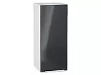 Шкаф верхний с 1-ой дверцей Фьюжн Anthracite Белый 716*300*320