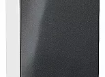 Шкаф верхний с 1-ой дверцей Фьюжн Anthracite Белый 716*400*320