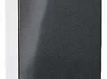 Шкаф верхний с 1-ой дверцей Фьюжн Anthracite Белый 716*450*320