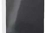 Шкаф верхний с 1-ой дверцей Фьюжн Anthracite Белый 716*600*320