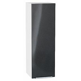 Шкаф верхний с 1-ой дверцей Фьюжн Anthracite Белый 920*300*320