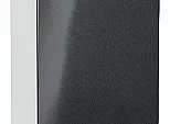 Шкаф верхний с 1-ой дверцей Фьюжн Anthracite Белый 920*350*320