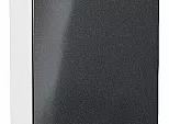 Шкаф верхний с 1-ой дверцей Фьюжн Anthracite Белый 920*400*320