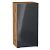 Шкаф верхний с 1-ой дверцей Фьюжн Anthracite Дуб Вотан 716*350*320