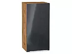 Шкаф верхний с 1-ой дверцей Фьюжн Anthracite Дуб Вотан 716*350*320