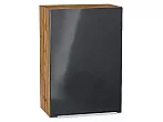 Шкаф верхний с 1-ой дверцей Фьюжн Anthracite Дуб Вотан 716*500*320