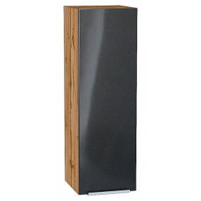 Шкаф верхний с 1-ой дверцей Фьюжн Anthracite Дуб Вотан 920*300*320