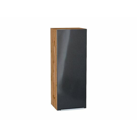 Шкаф верхний с 1-ой дверцей Фьюжн Anthracite Дуб Вотан 920*350*320