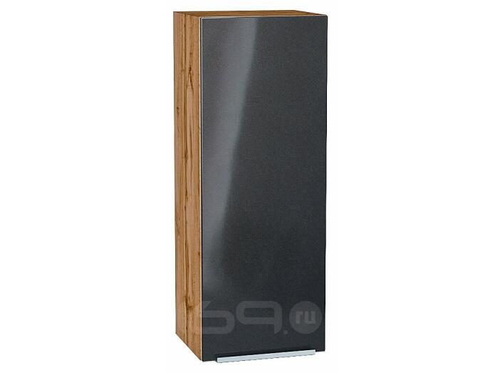 Шкаф верхний с 1-ой дверцей Фьюжн Anthracite Дуб Вотан 920*350*320