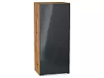 Шкаф верхний с 1-ой дверцей Фьюжн Anthracite Дуб Вотан 920*400*320
