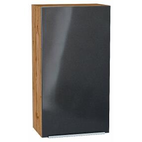 Шкаф верхний с 1-ой дверцей Фьюжн Anthracite Дуб Вотан 920*500*320