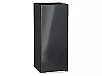 Шкаф верхний с 1-ой дверцей Фьюжн Anthracite Graphite 716*300*320