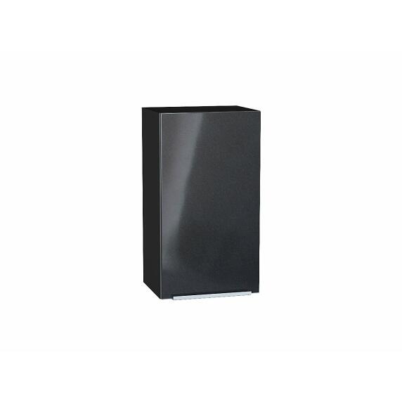 Шкаф верхний с 1-ой дверцей Фьюжн Anthracite Graphite 716*400*320