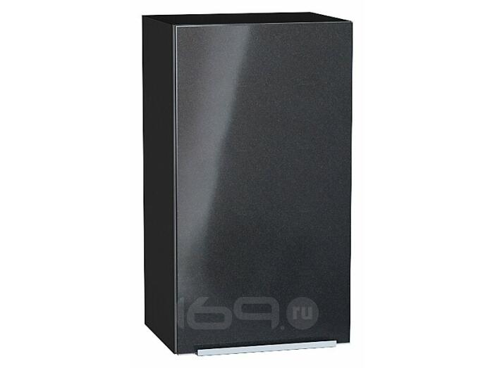 Шкаф верхний с 1-ой дверцей Фьюжн Anthracite Graphite 716*400*320
