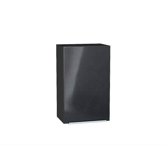 Шкаф верхний с 1-ой дверцей Фьюжн Anthracite Graphite 716*450*320
