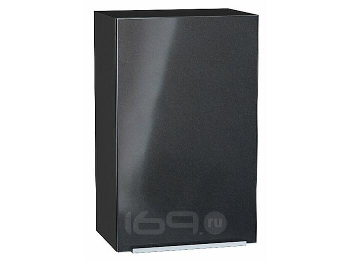 Шкаф верхний с 1-ой дверцей Фьюжн Anthracite Graphite 716*450*320