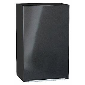 Шкаф верхний с 1-ой дверцей Фьюжн Anthracite Graphite 716*450*320