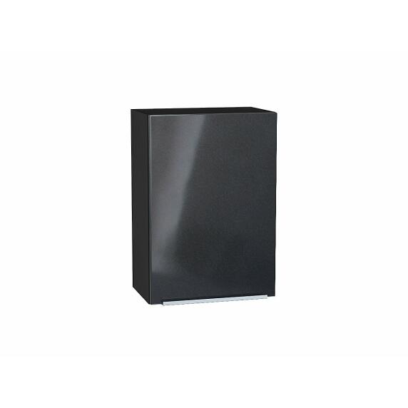 Шкаф верхний с 1-ой дверцей Фьюжн Anthracite Graphite 716*500*320