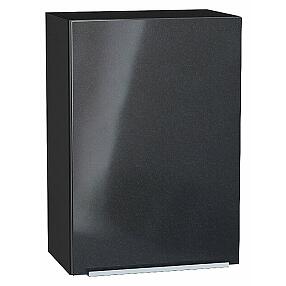 Шкаф верхний с 1-ой дверцей Фьюжн Anthracite Graphite 716*500*320